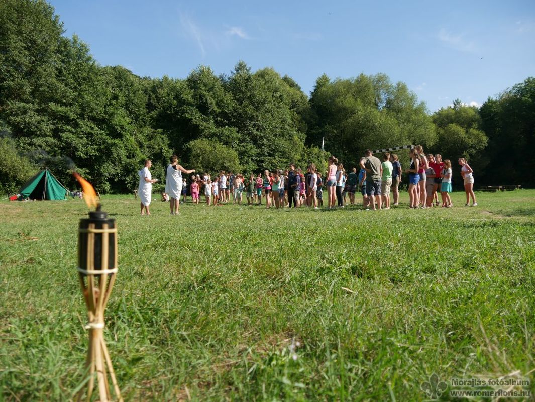 Az olimpiai láng 