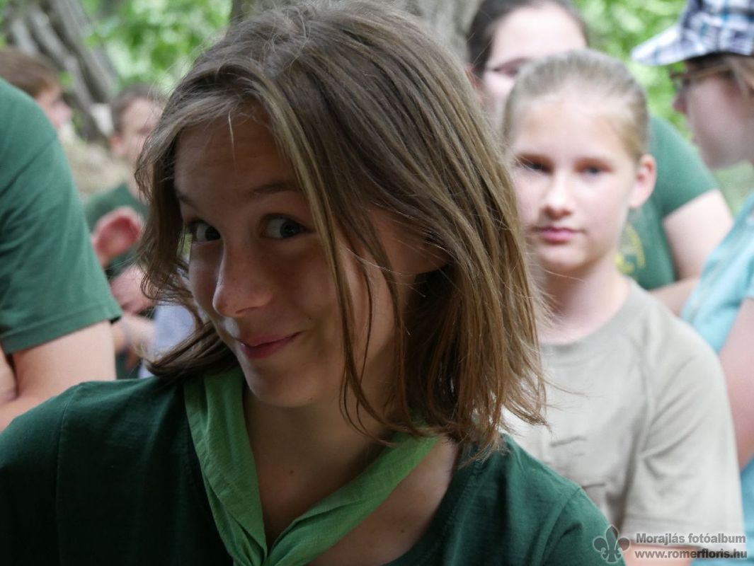 Zsófi kérdő tekintete